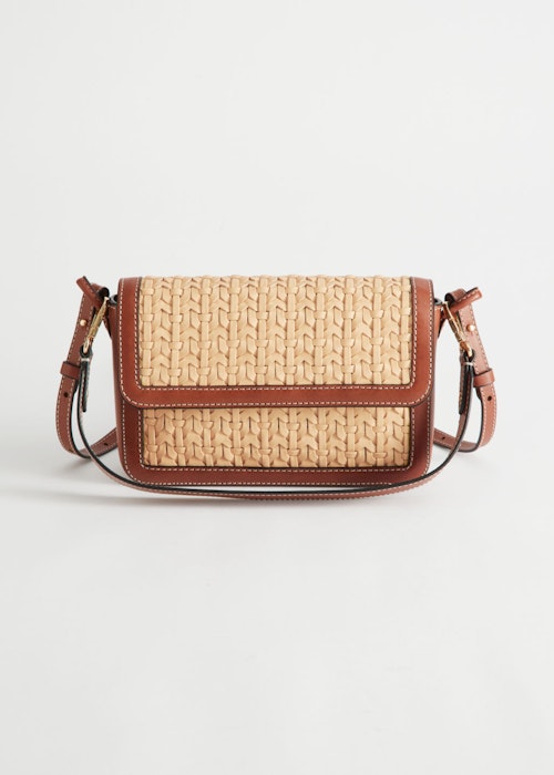 & Other Stories, Braided Leather Shoulder Bag, £110