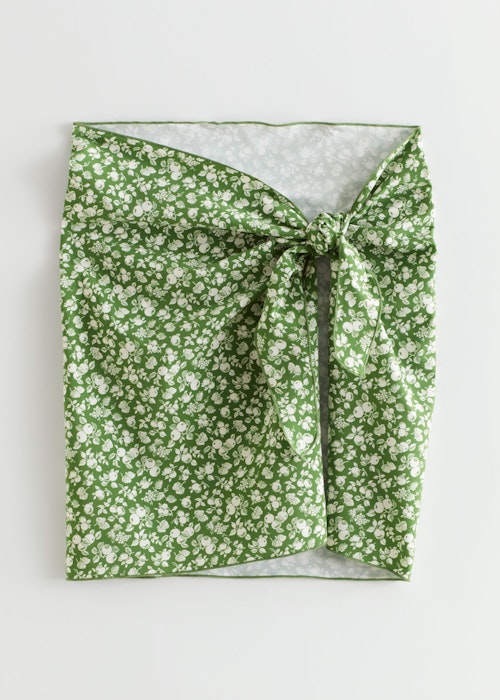 & Other Stories, Printed Bikini Mini Skirt, £29