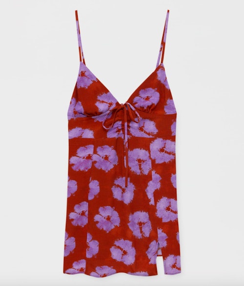Pull & Bear, Short Floral Dress In Lightweight Fabric, £29.99