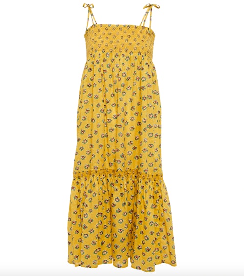 Tory Burch, Floral Shirred Cotton Dress, £405