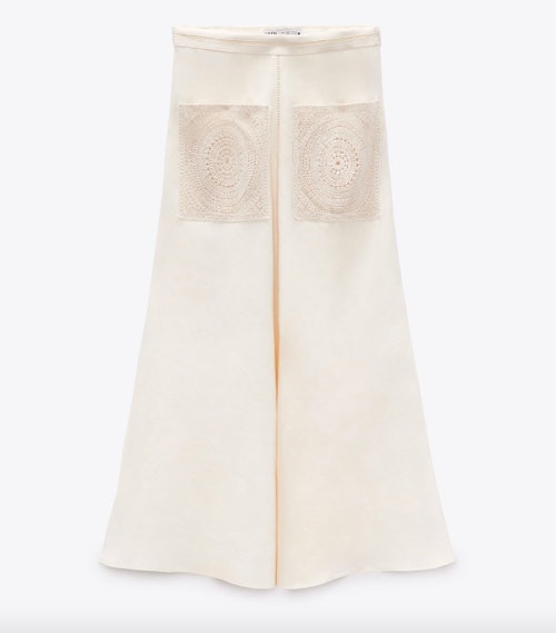 Crochet Midi Skirt, WAS £49.99 NOW £29.99