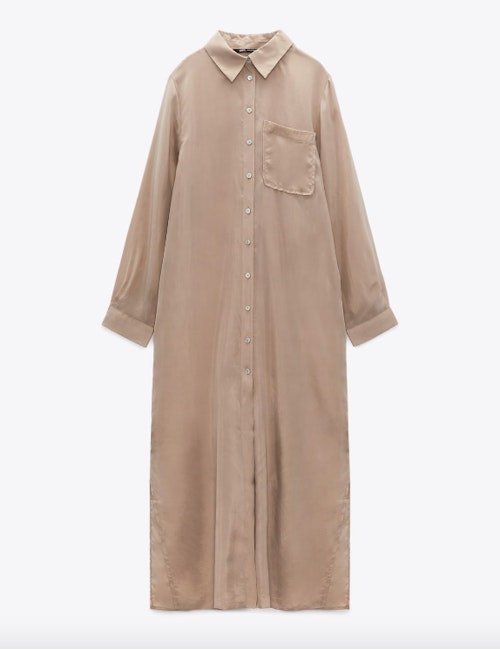 Oversized Shirt Dress, WAS £59.99 NOW £32.99
