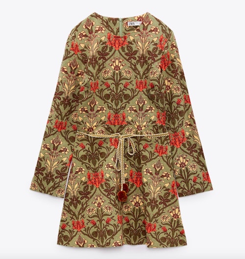 Printed Dress With Belted, WAS £32.99 NOW £22.99