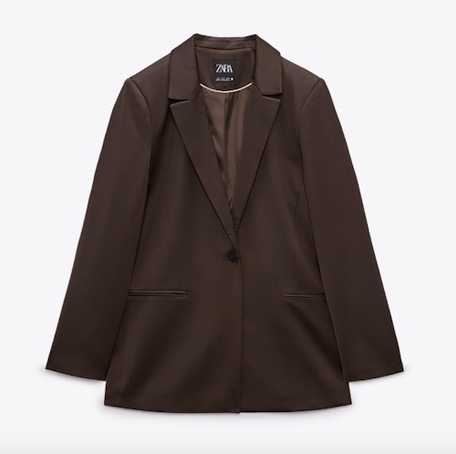 Satiny Blazer, WAS £59.99 NOW £39.99
