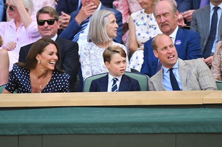 The Duke And Duchess Of Cambridge Attend The Wimbledon Men's Singles Final