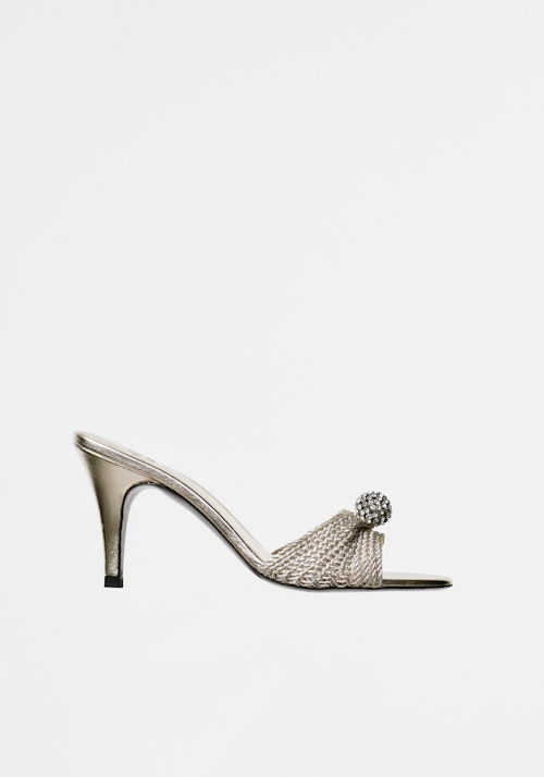 zara Emmanuelle alt Kate Moss High-Heel Sandals With Rhinestones, £119