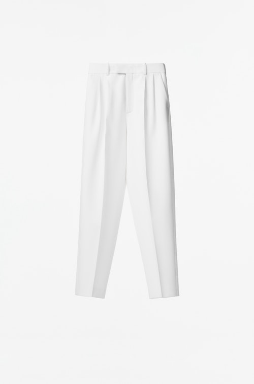 zara Emmanuelle alt Kate Moss Darted Trousers, £79.99