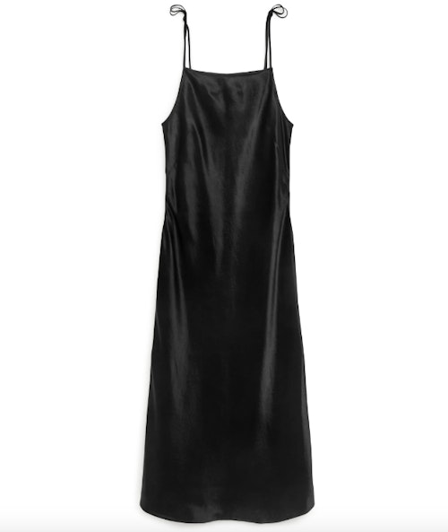 Arket, Bias-Cut Strap Dress, £89