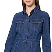 Lee, Long Sleeve Denim Dress, WAS £100 NOW £38.50