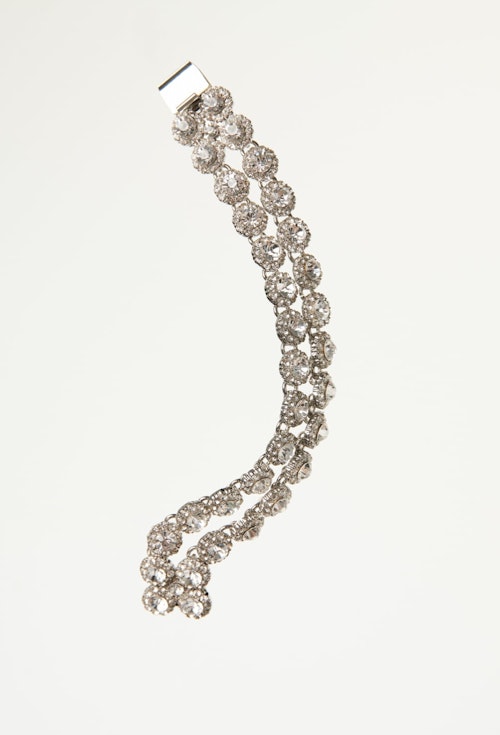 zara Emmanuelle alt Kate Moss Rhinestone Bracelet, £22.99