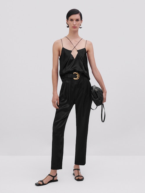 Strappy Silk Top
