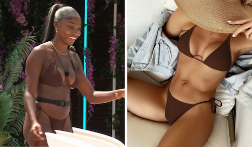 Indiyah Polack's Chocolate Triangle Bikini