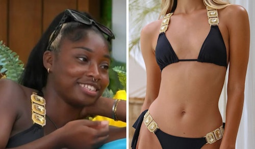 Indiyah Polack's Crystal Black Bikini