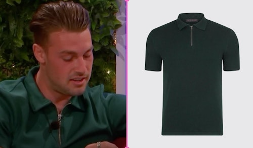Love Island Andrew's Dark Green Polo (Week Three)