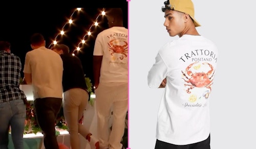Love Island Dami's Crab Trattoria Graphic T-Shirt (Week Three)