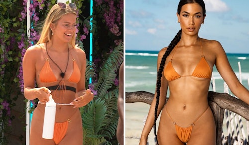 Tasha Ghouri's Orange Ring Bikini