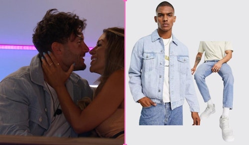 Love Island Davide's Denim Shirt and Cropped Jeans (Week Seven)