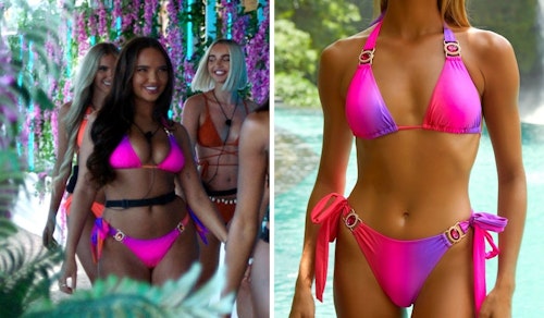 Jazmine Nichol's Purple Ombre Bikini