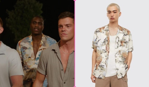 Love Island Samuel's Tiger Pattern Shirt (Entrance)