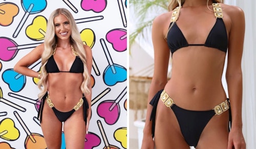 Mollie Salmon's Black Crystal Bikini