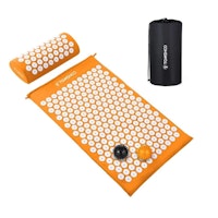 TOMSHOO Acupressure Set, Acupressure Mat and Pillow with 2pcs Massage Balls