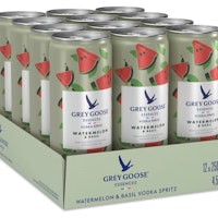 Grey Goose Watermelon & Basil Essences, Ready to Drink (12 Pack)