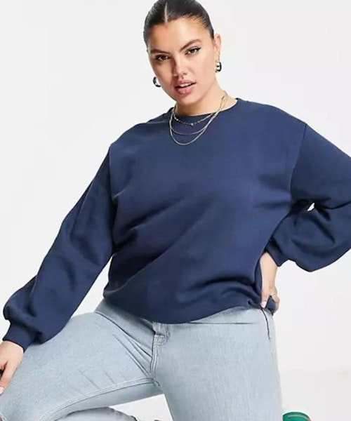 navy blue jumper
