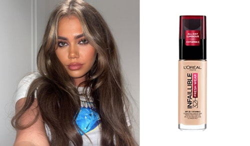 Flossie Clegg - L’oreal Infallible Foundation
