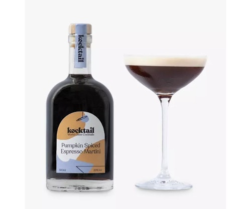 Kocktail Pumpkin Spice Espresso Martini