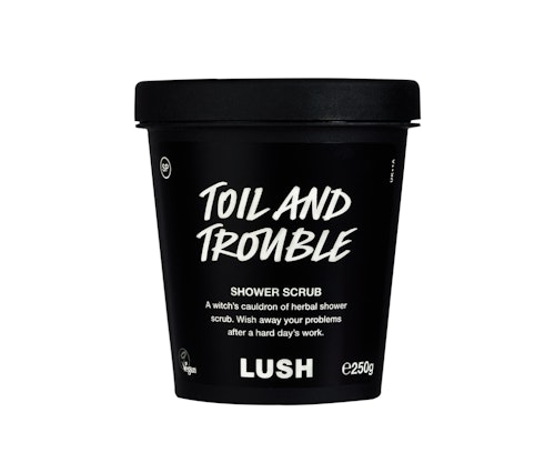 Lush Toil and Trouble Shower Scrub