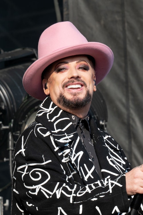 ASBURY PARK, NEW JERSEY - SEPTEMBER 17: Singer and songwriter Boy George performs live during Sea.Hear.Now Festival at North Beach on September 17, 2022 in Asbury Park, New Jersey. (Photo by Jim Bennett/Getty Images) I'm A Celeb 2022 line-up