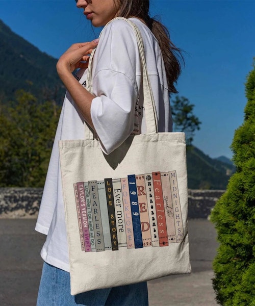 Albums As Books Tote Bag