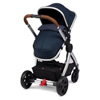offer Mothercare Journey Edit Pram And Pushchair - Midnight Black