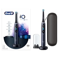Oral-B iO8™ Electric Toothbrush Black Onyx with Limited Edition Travel Case
