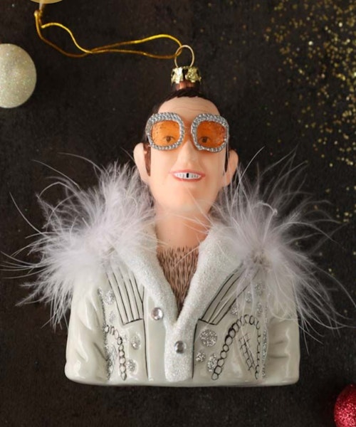 Elton John Inspired Christmas Decoration