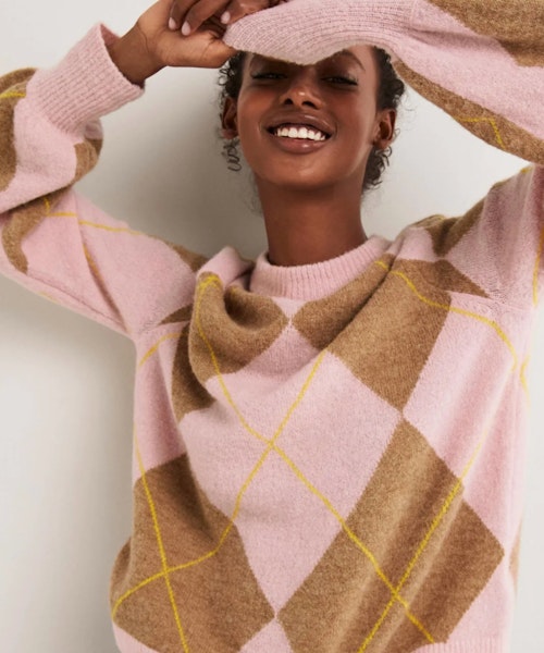 Blouson Sleeve Fluffy Jumper