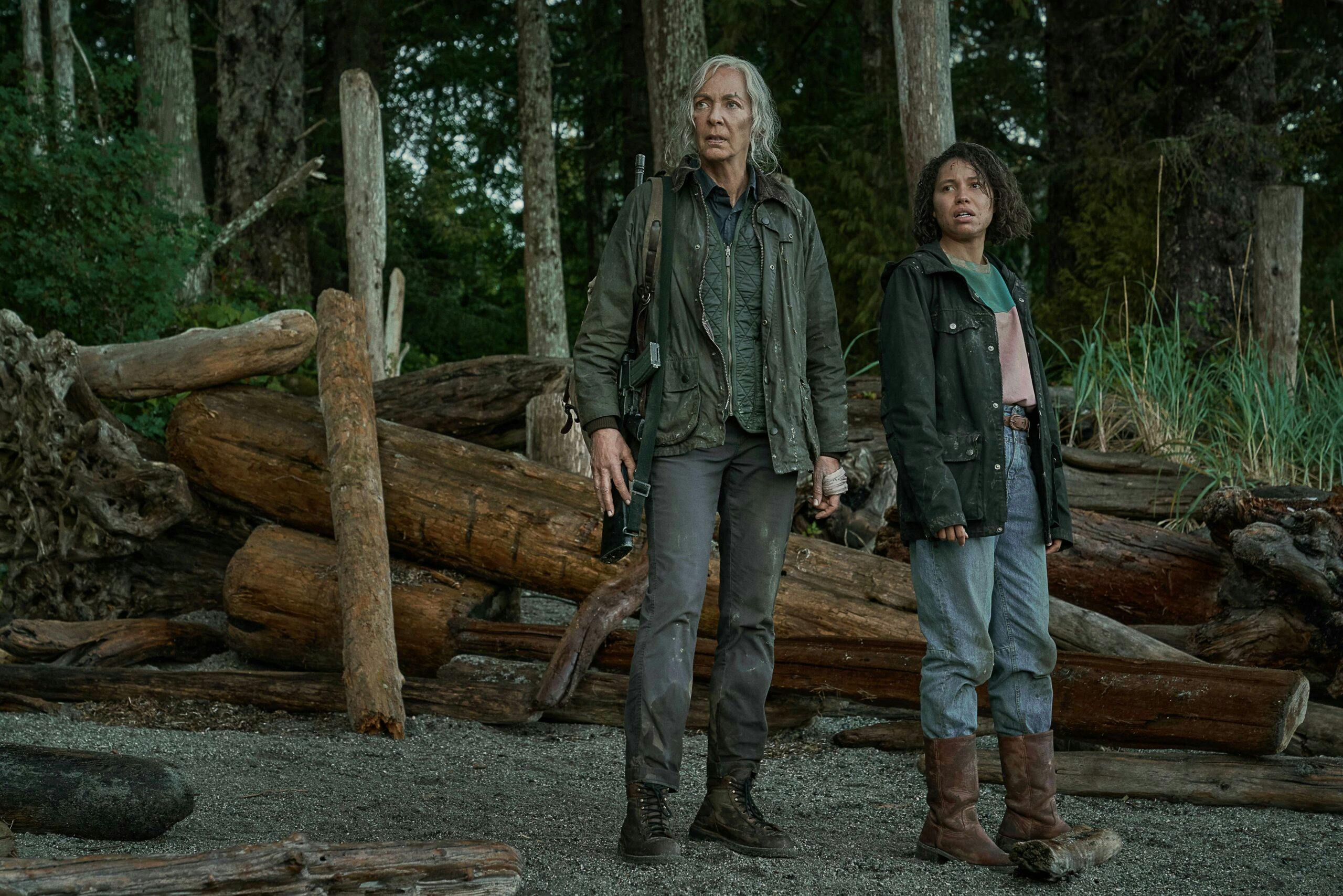 Allison Janney and Jurnee Smollett in Lou