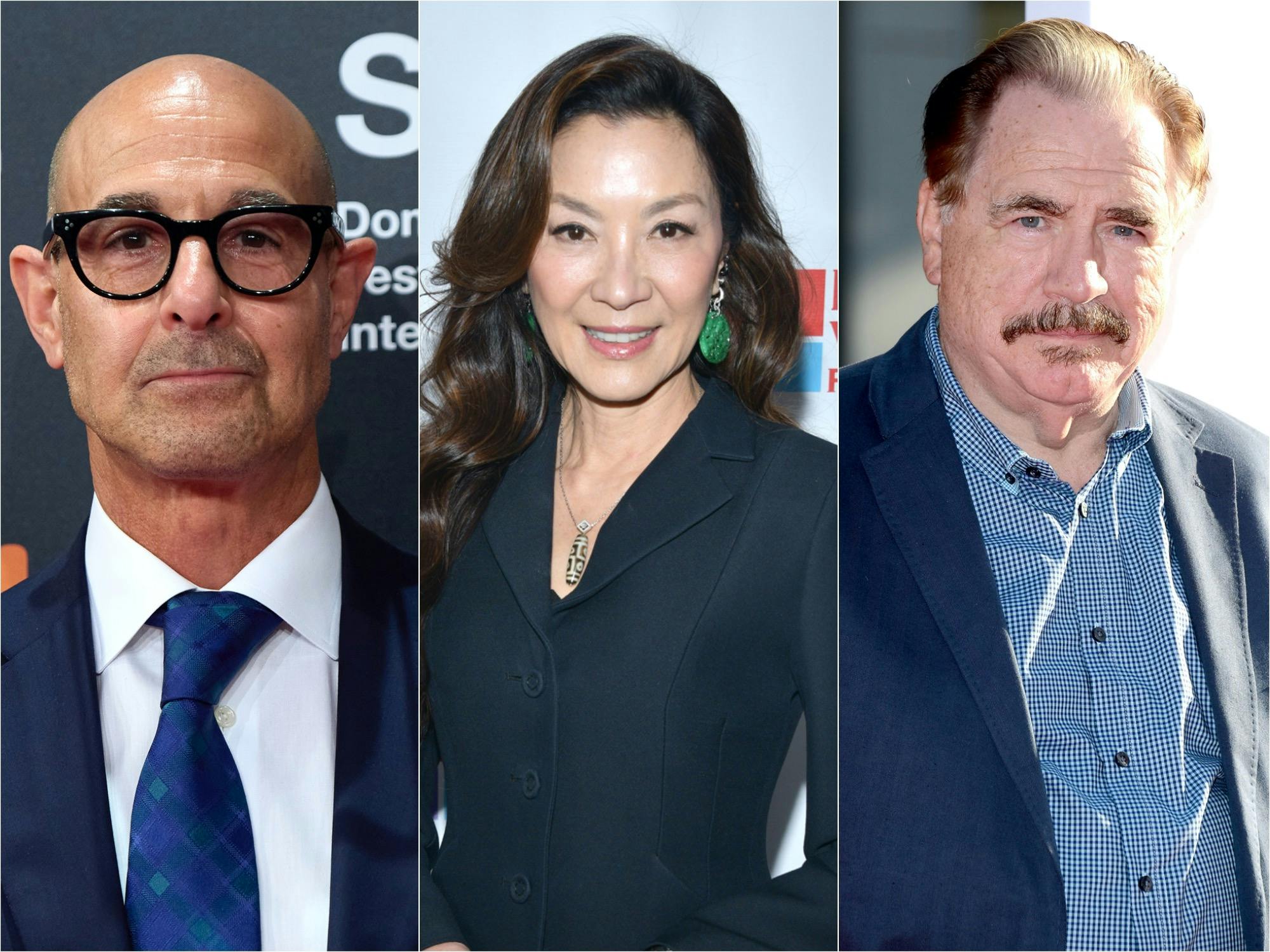 Stanley Tucci, Michelle Yeoh, Brian Cox
