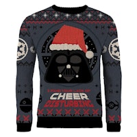 Official Star Wars Darth Vader 'I Find Your Lack of Cheer Disturbing' Knitted Christmas Jumper (XX-Large)