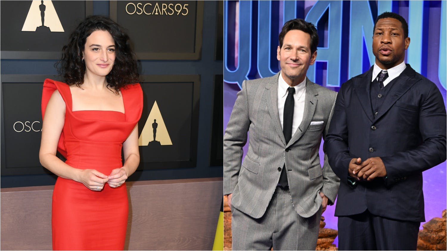 Jenny Slate, Paul Rudd and Jonathan Majors