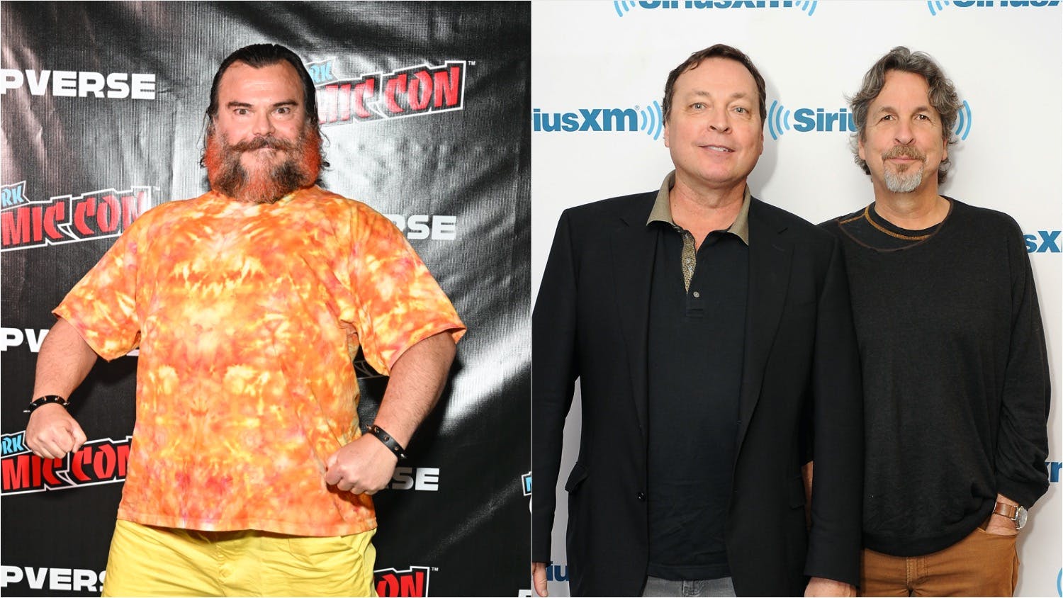 Jack Black, Peter & Bobby Farrelly