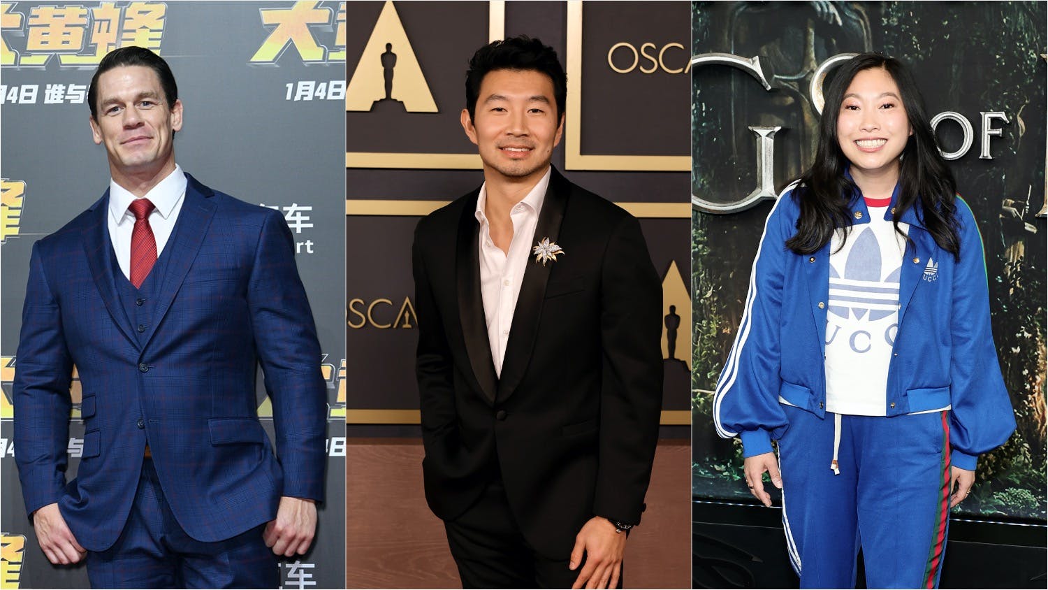 John Cena, Simu Liu, Awkwafina