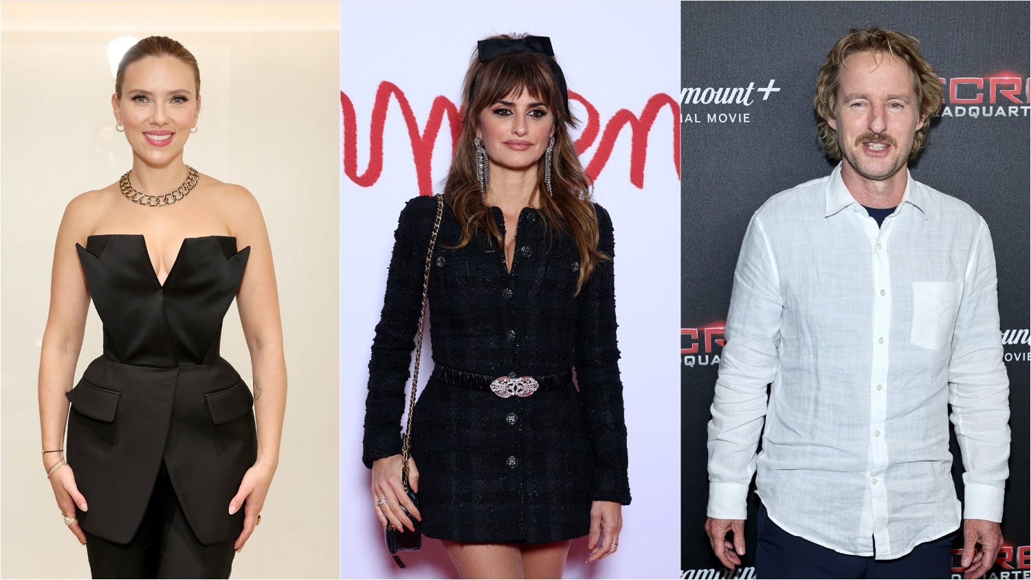 Scarlett Johansson, Penelope Cruz, Owen Wilson