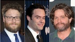 Seth Rogen Bill Hader, Zach Galifianakis