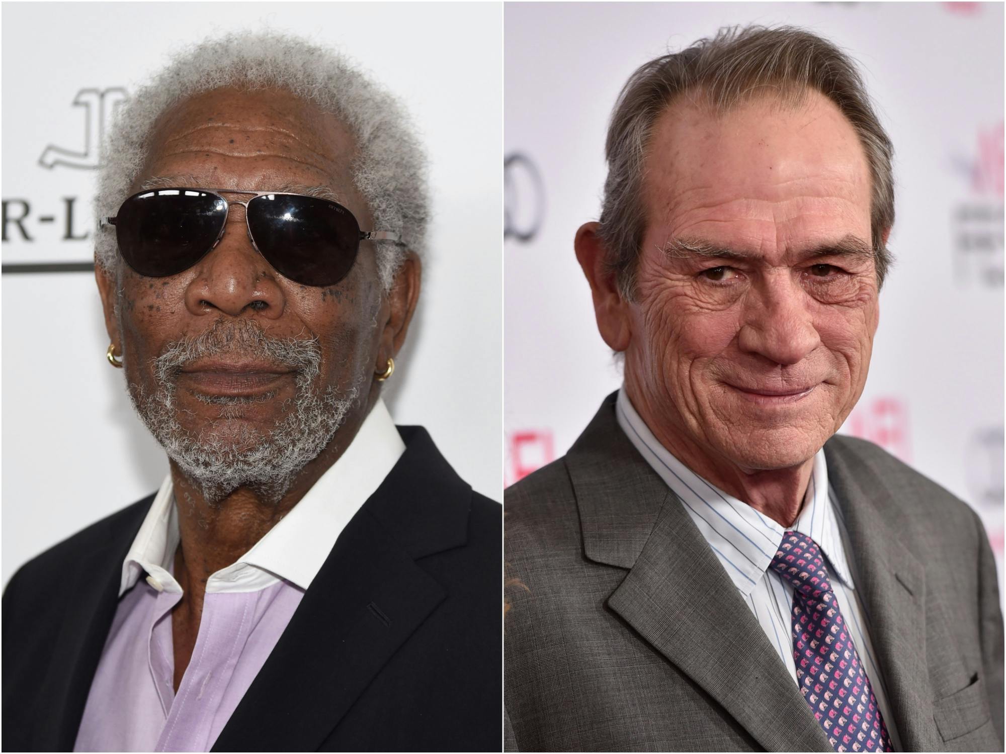 Morgan Freeman and Tommy Lee Jones