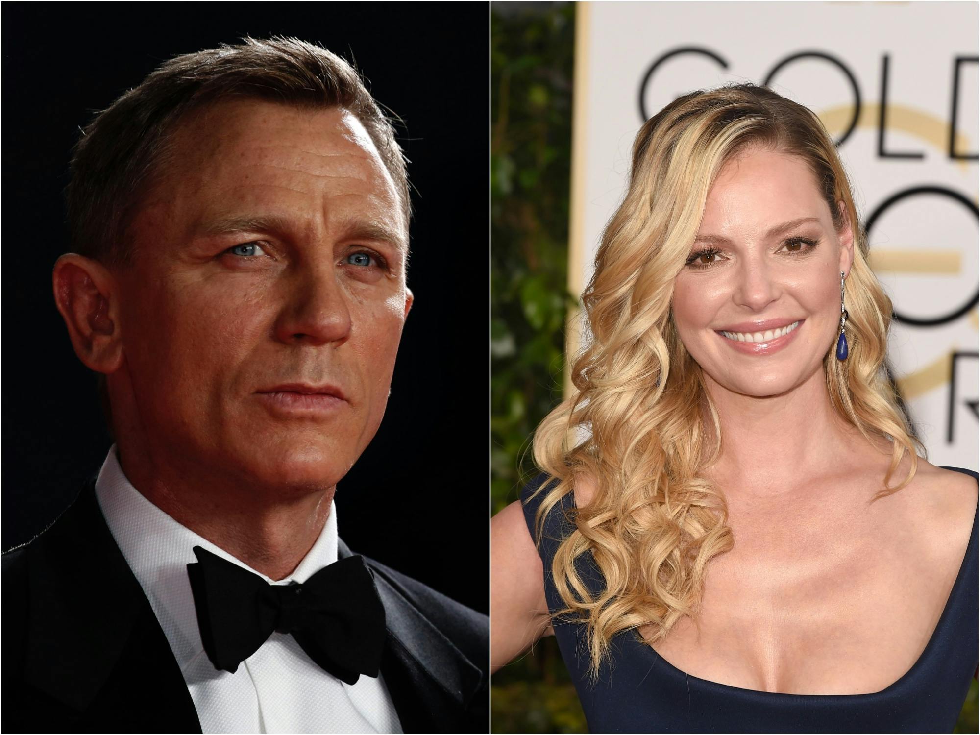 Daniel Craig and Katherine Heigl