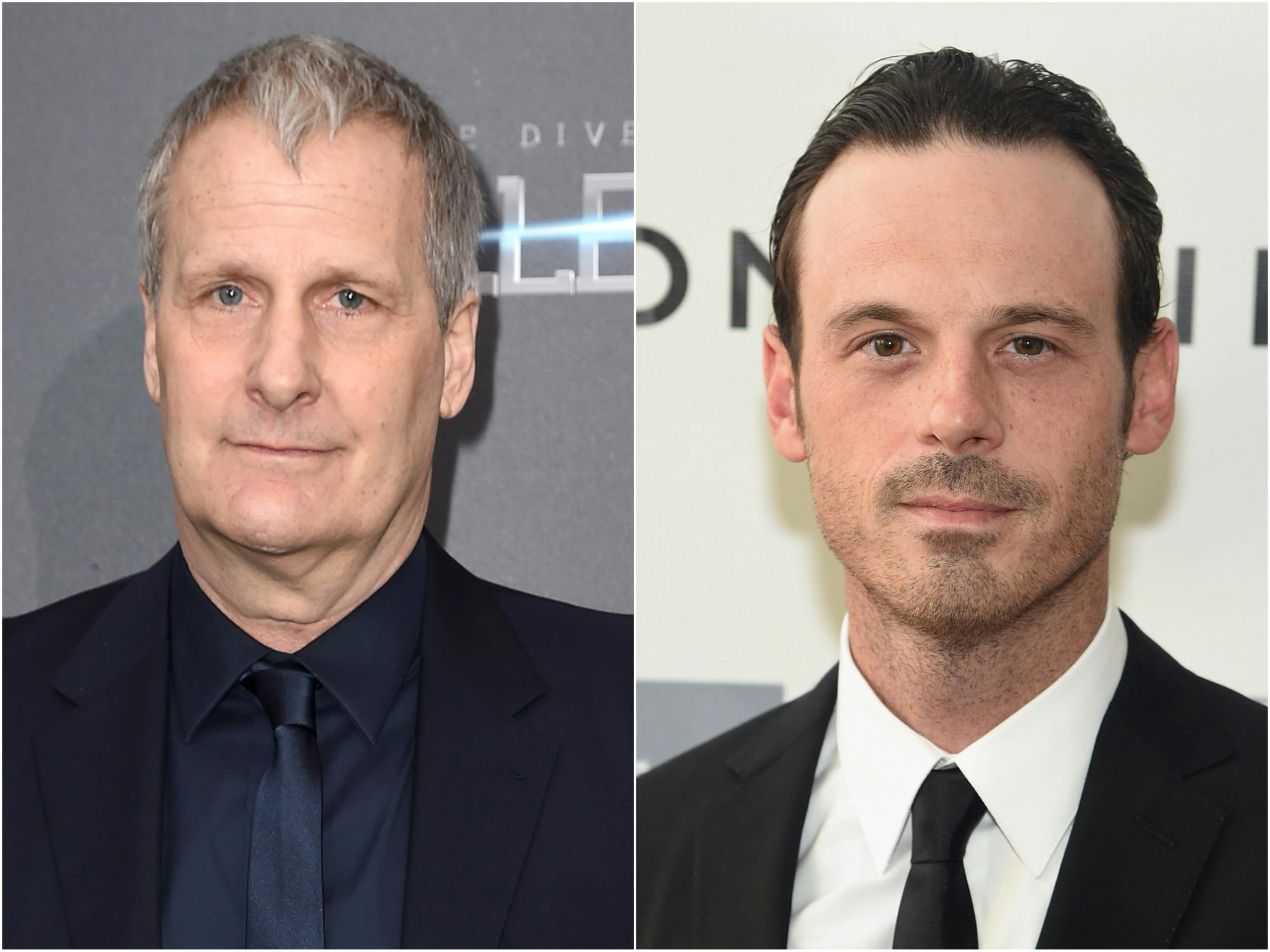 Jeff Daniels and Scoot McNairy