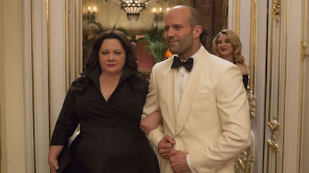 Jason Statham and Melissa McCarthy in Spy