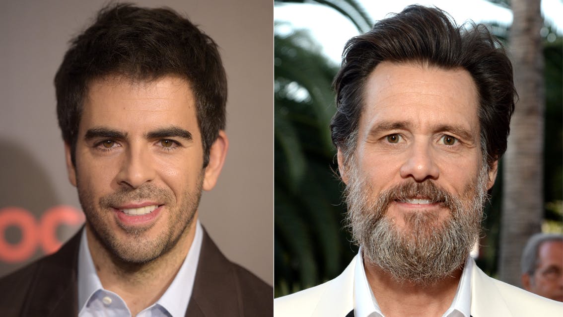 Jim Carrey and Eli Roth