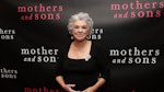 Tyne Daly at the Mothers And Sons Broadway opening night